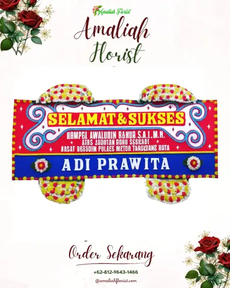 Papan Bunga Ucapan Selamat Gilubandu