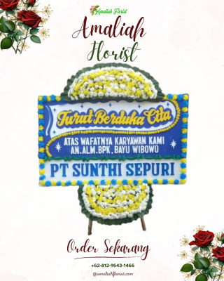 Papan Bunga Duka di Gilubandu